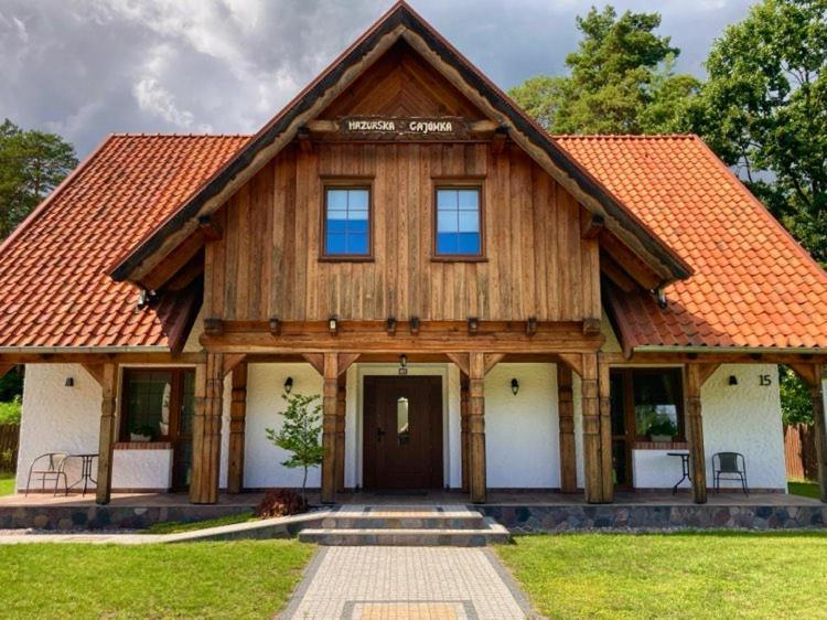 Mazurska Gajówka Apartamento Ruciane-Nida Exterior foto