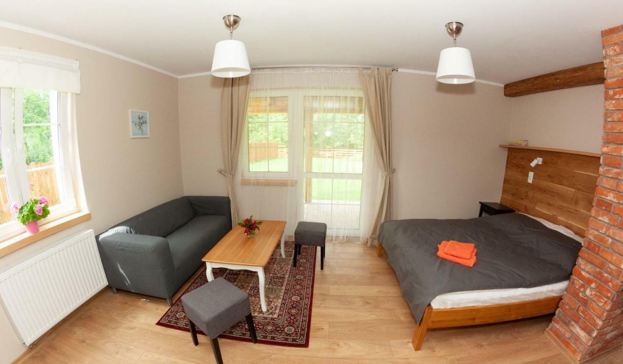Mazurska Gajówka Apartamento Ruciane-Nida Exterior foto