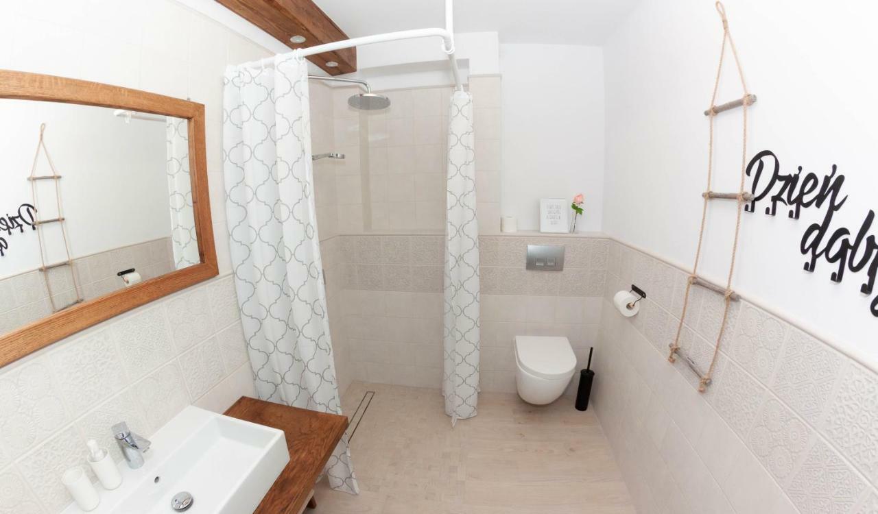 Mazurska Gajówka Apartamento Ruciane-Nida Exterior foto
