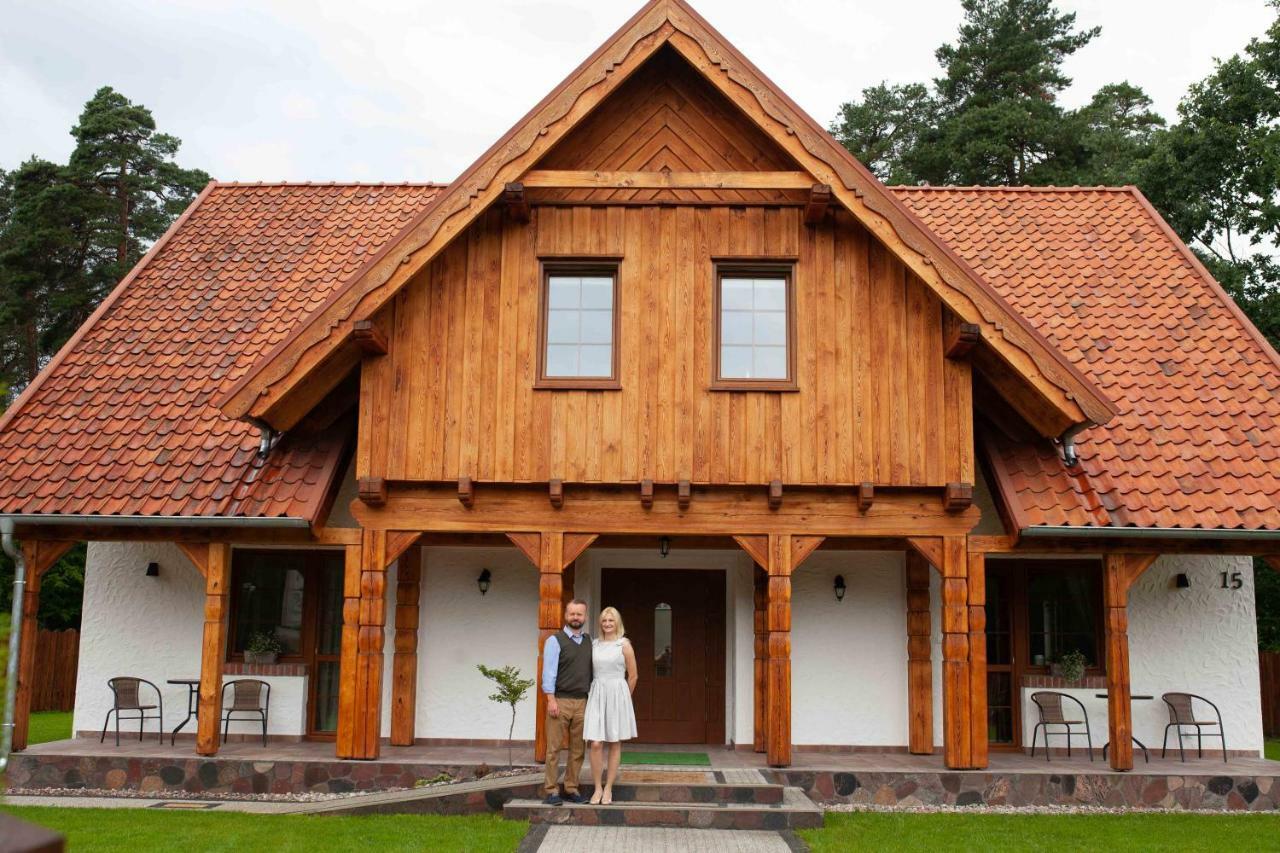 Mazurska Gajówka Apartamento Ruciane-Nida Exterior foto