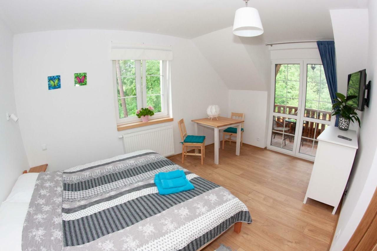 Mazurska Gajówka Apartamento Ruciane-Nida Exterior foto