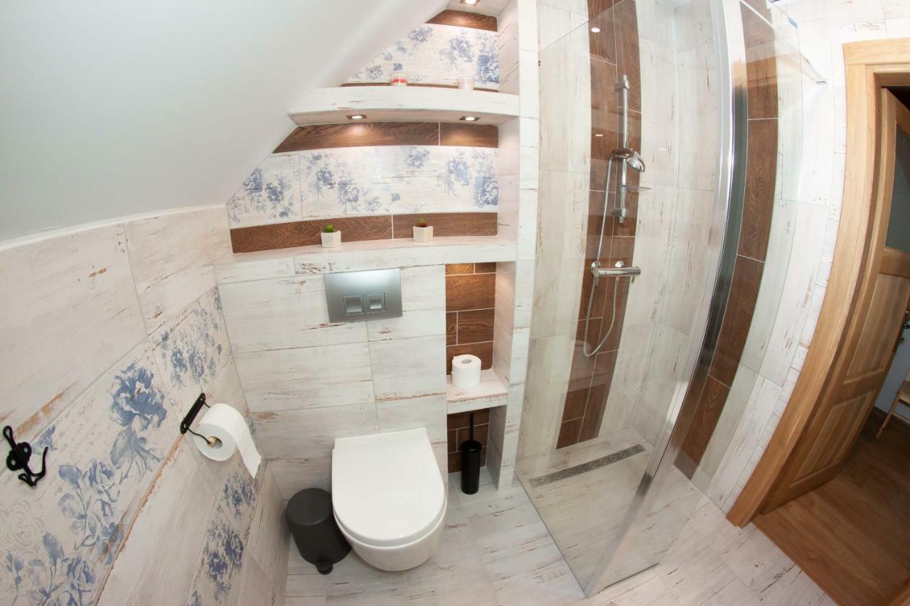 Mazurska Gajówka Apartamento Ruciane-Nida Exterior foto
