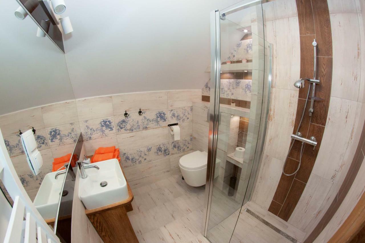 Mazurska Gajówka Apartamento Ruciane-Nida Exterior foto