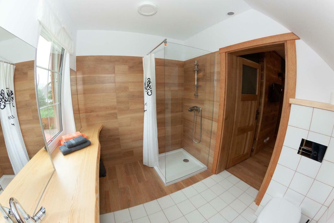 Mazurska Gajówka Apartamento Ruciane-Nida Exterior foto